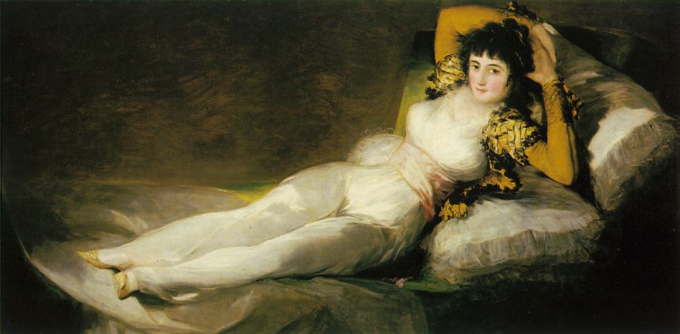 la maja vestida de Goya