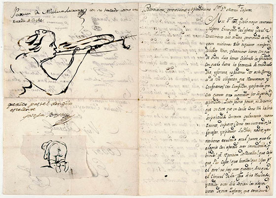 carta a zapater Goya
